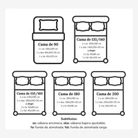Sábanas de Algodón Rosa