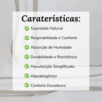 Sábanas de Algodón Marrón