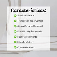 Sábanas de Algodón Marrón