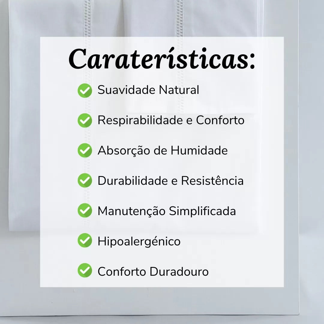 Lençóis Bordados Brancos