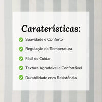 Capa de Edredón Riscas Verdes