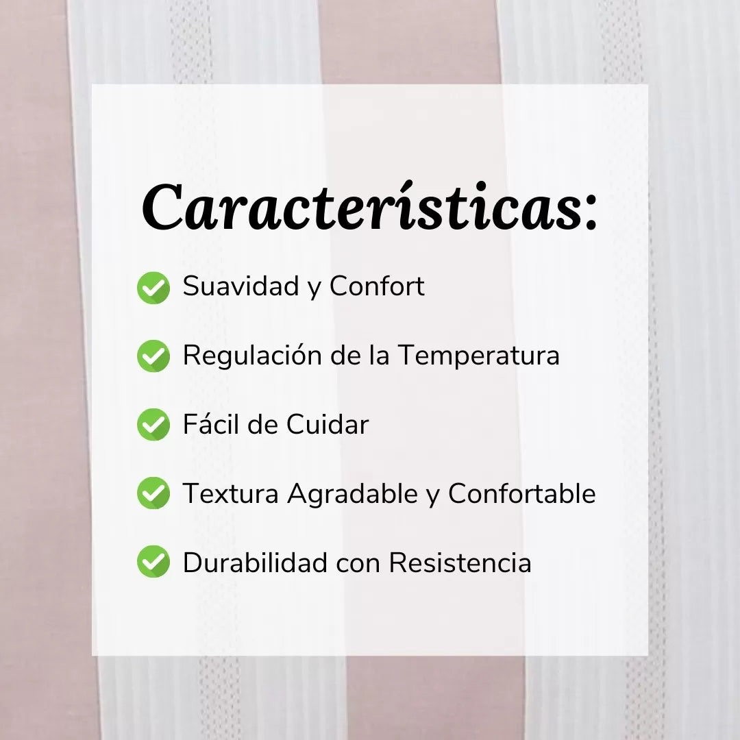 Funda Nórdica Rayas Rosa
