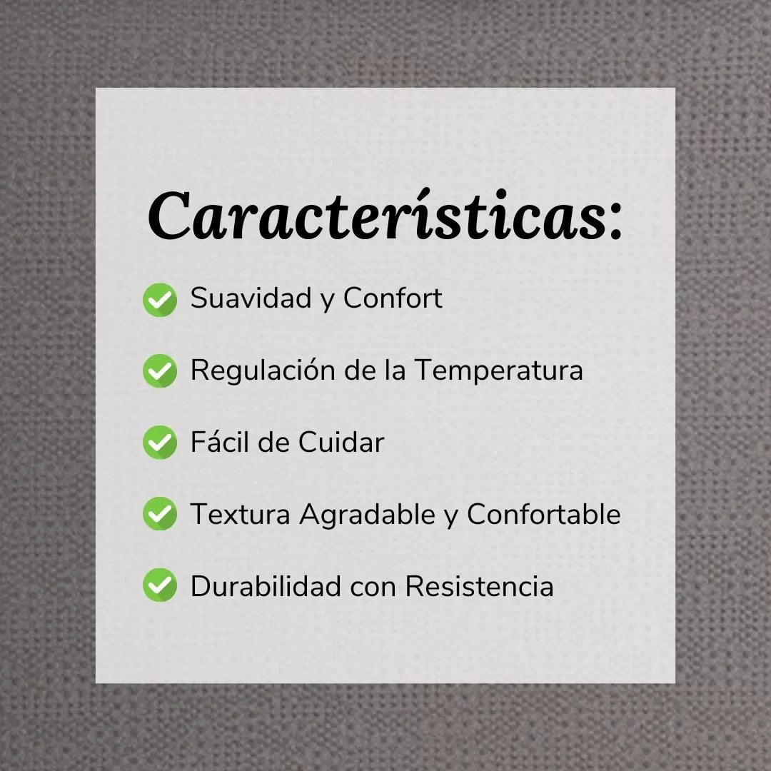 Funda Nórdica Waffle Gris