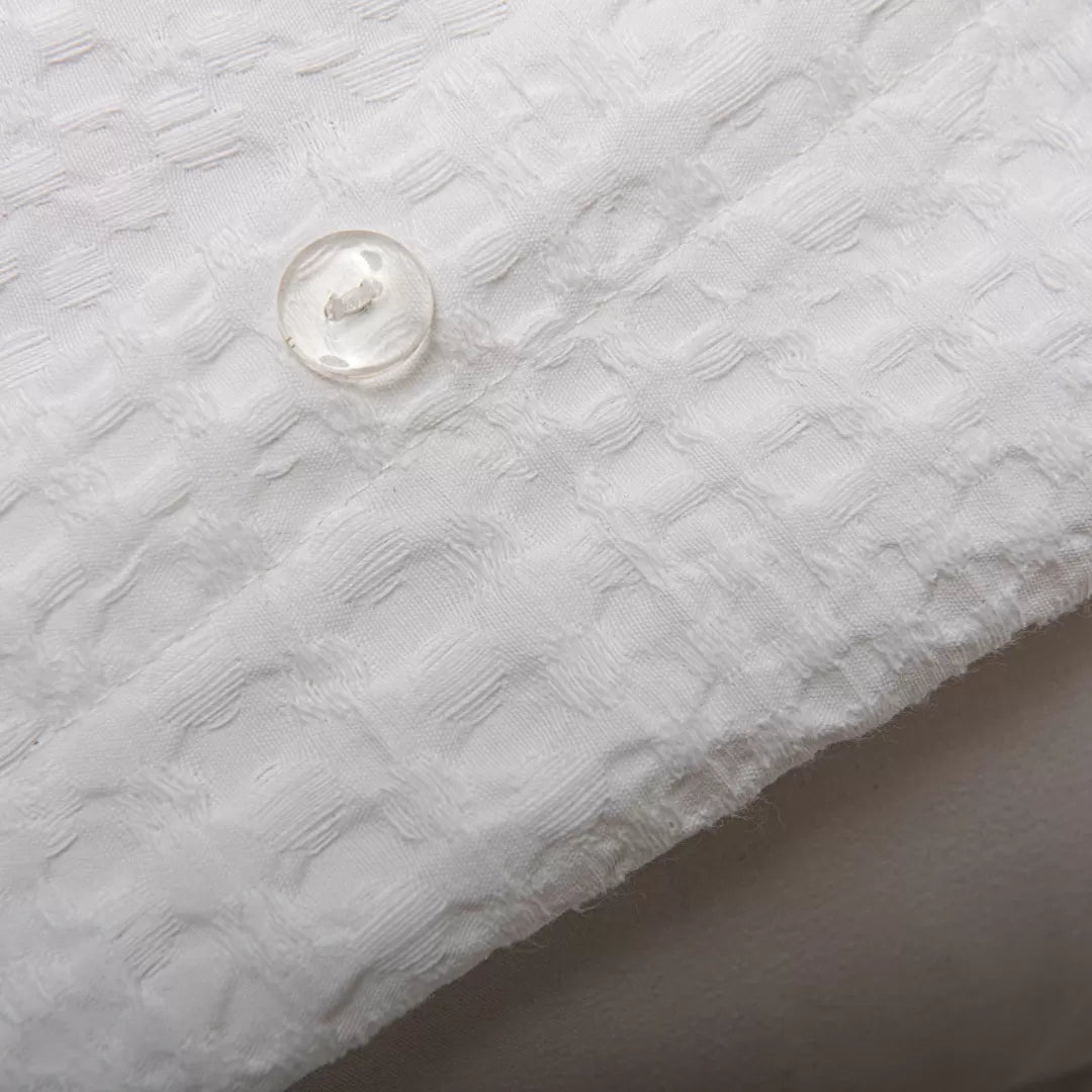 Funda Nórdica Waffle Blanco