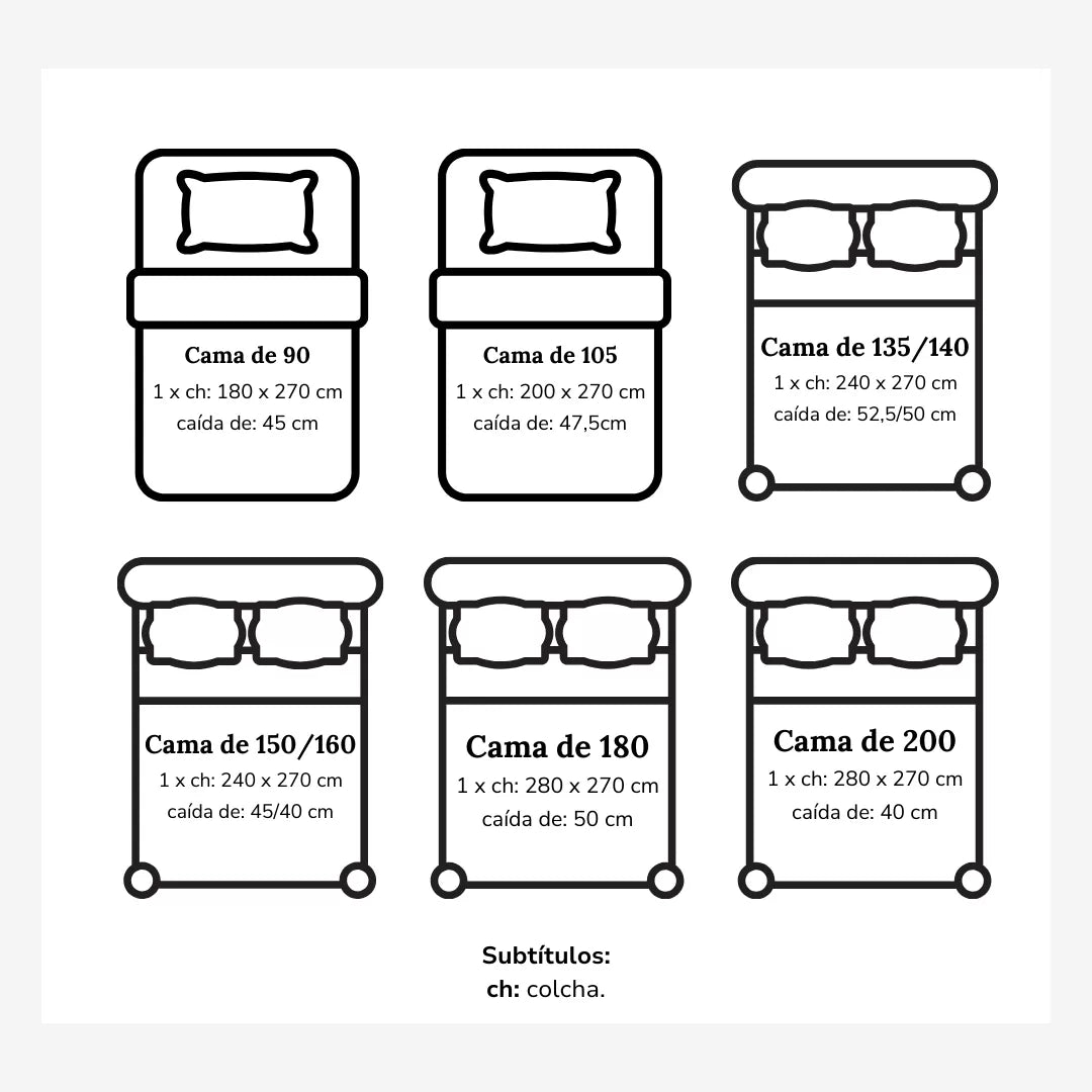 Colcha Lunares Marrón Claro Reversible