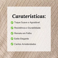Colcha com Folho Camel