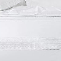 (300 Fios) Jogo de Lençóis Ada Branco