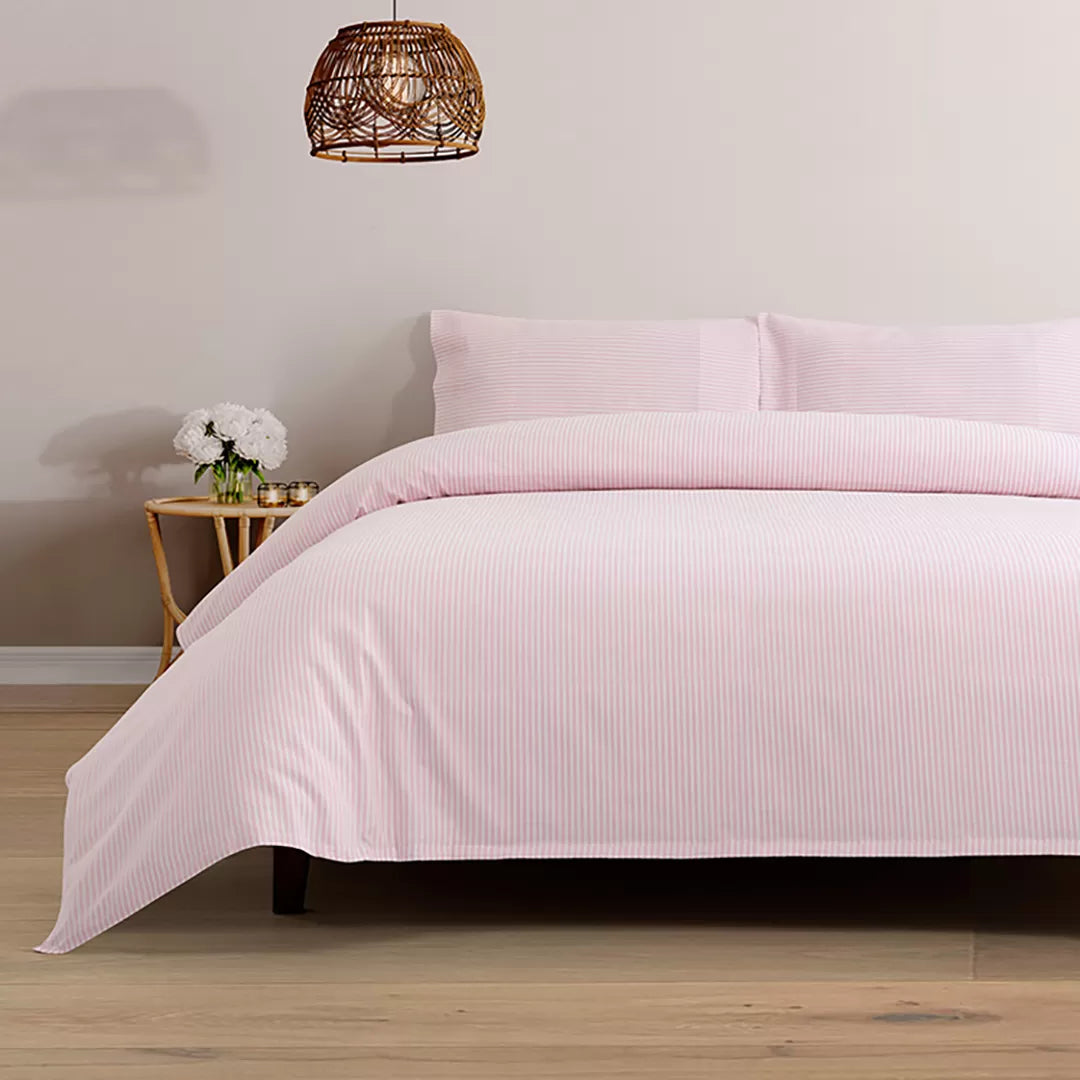 Capa de Edredón Riscas Cor-de-Rosa