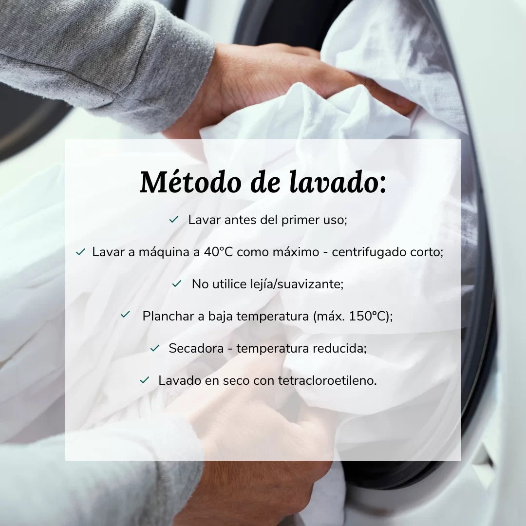 (300 Hilos) Sábanas con Bordado Inglés Blanco
