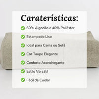 Cobertor Piumone Taupe