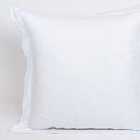 Par Cojines Decorativos con Puntilla Blanco