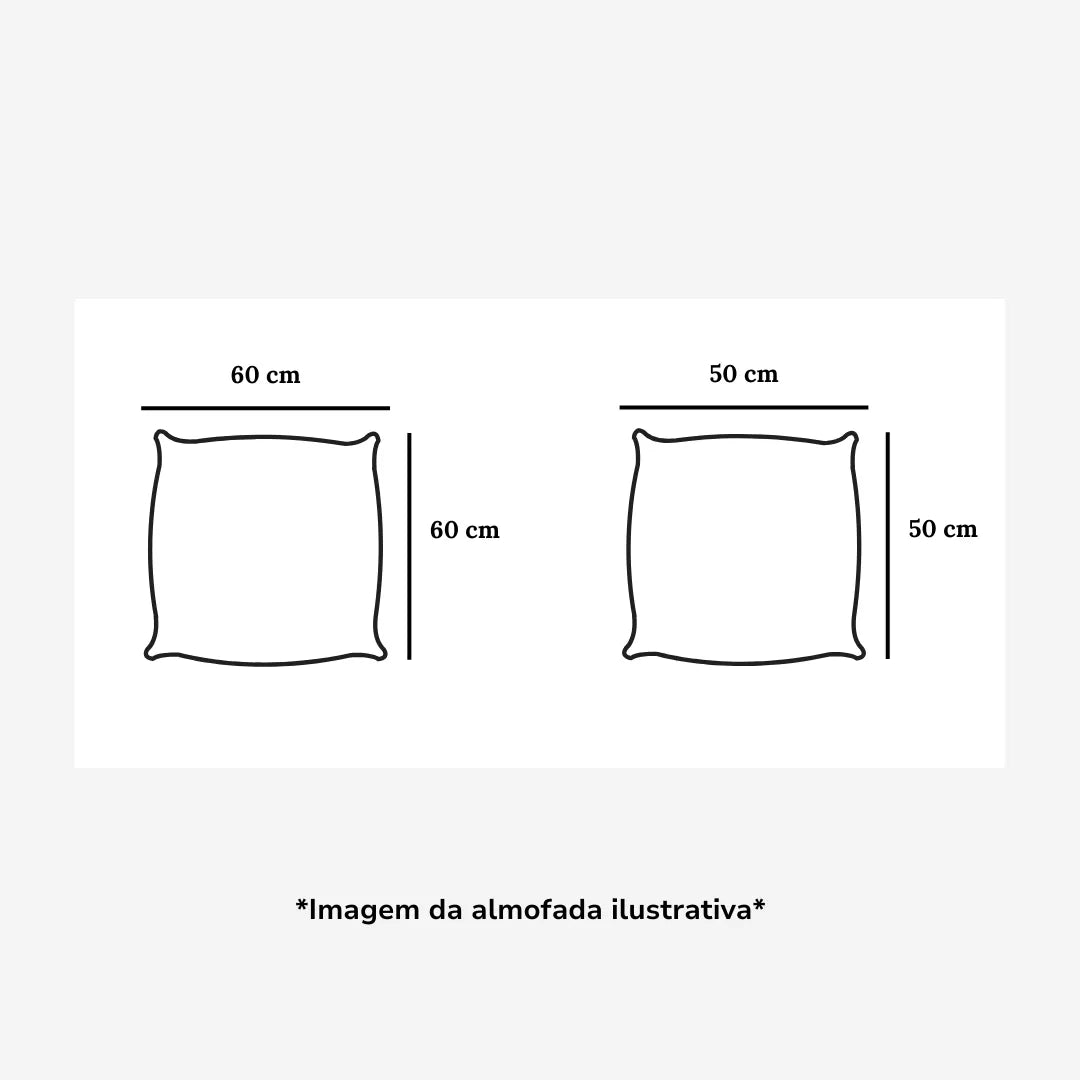 Almofada Decorativa com Renda Camel