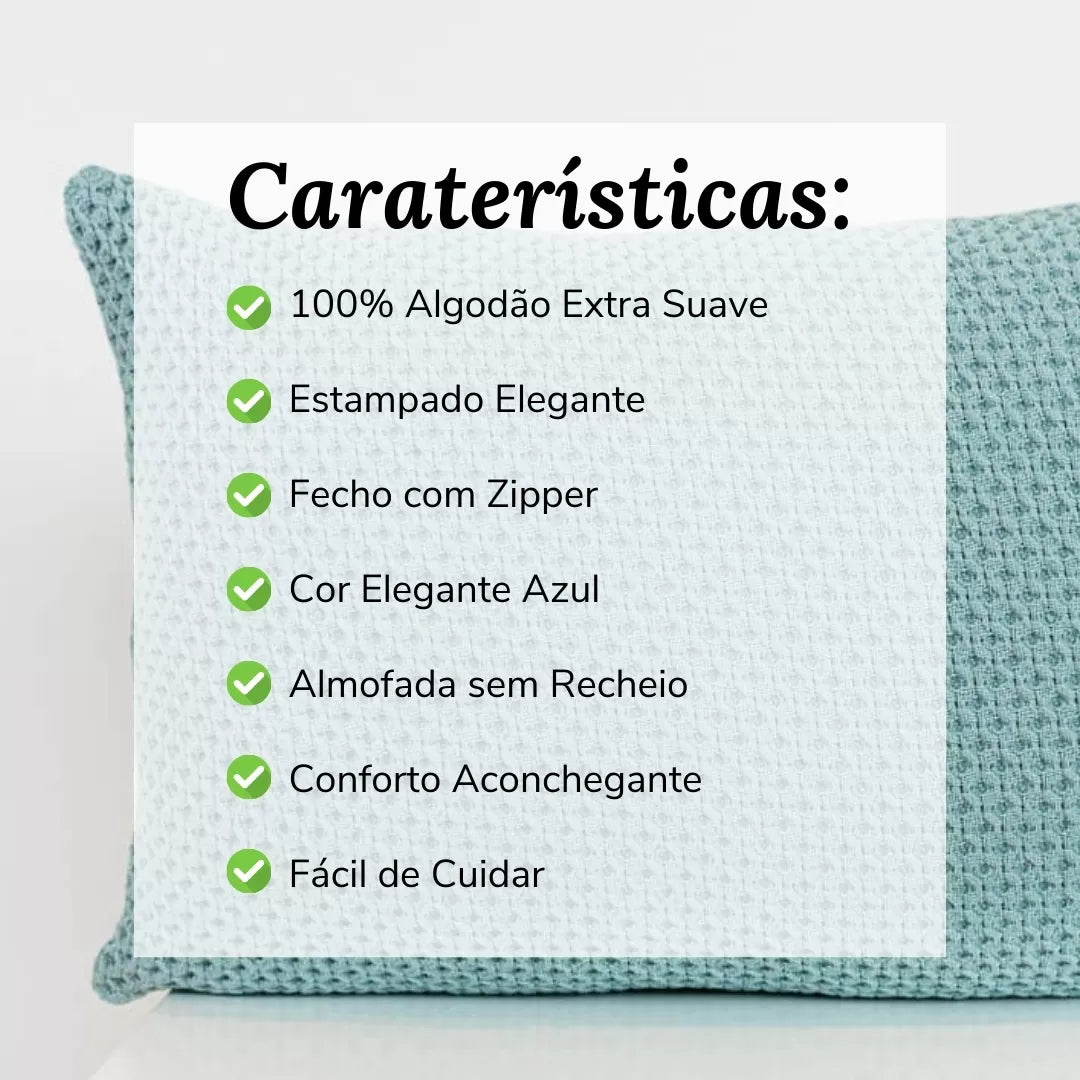 Almofada Decorativa Letícia Azul