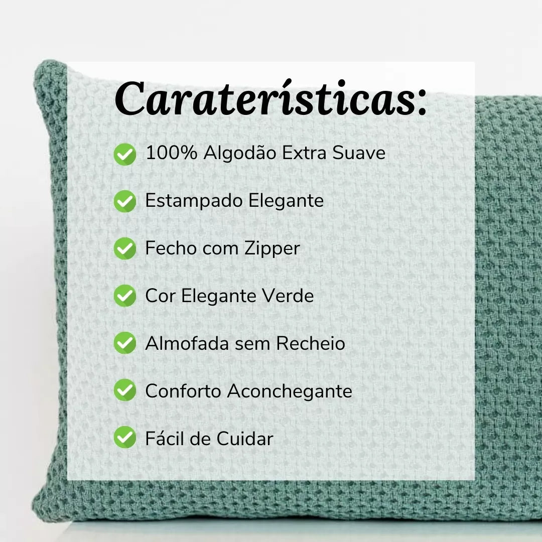 Almofada Decorativa Letícia Verde