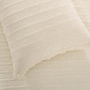 Colcha com Renda Marfim
