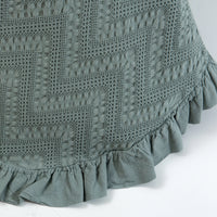 Colcha com Folho Verde