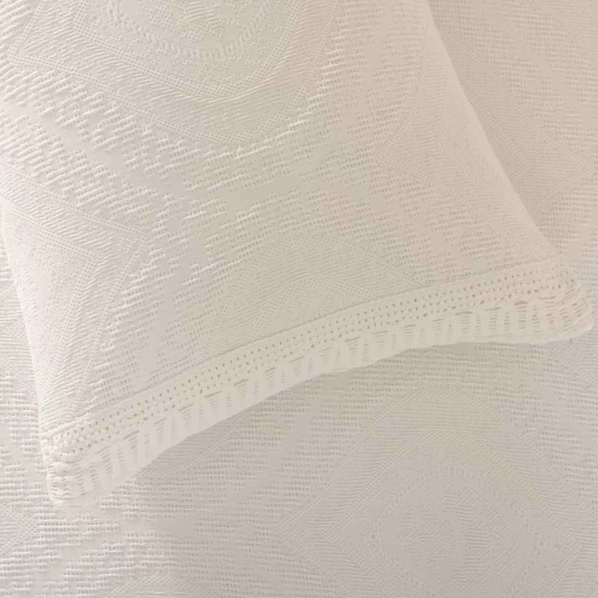 Almofada de Colcha Pilar Branco