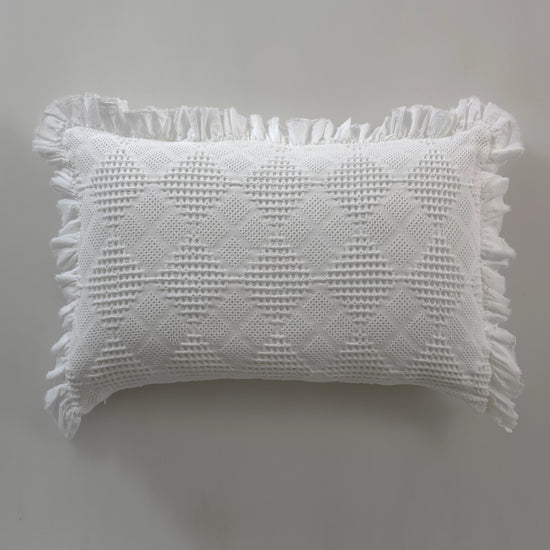 Almofada de Colcha Clara Branco