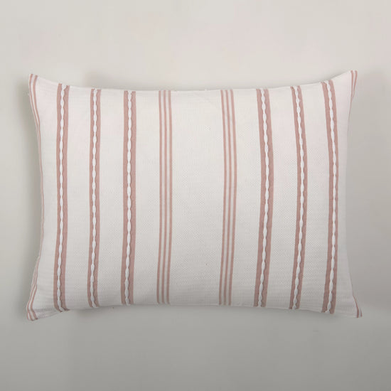 Almofada de Colcha María Cor-de-Rosa