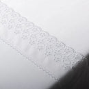Lençóis com Bordado Branco