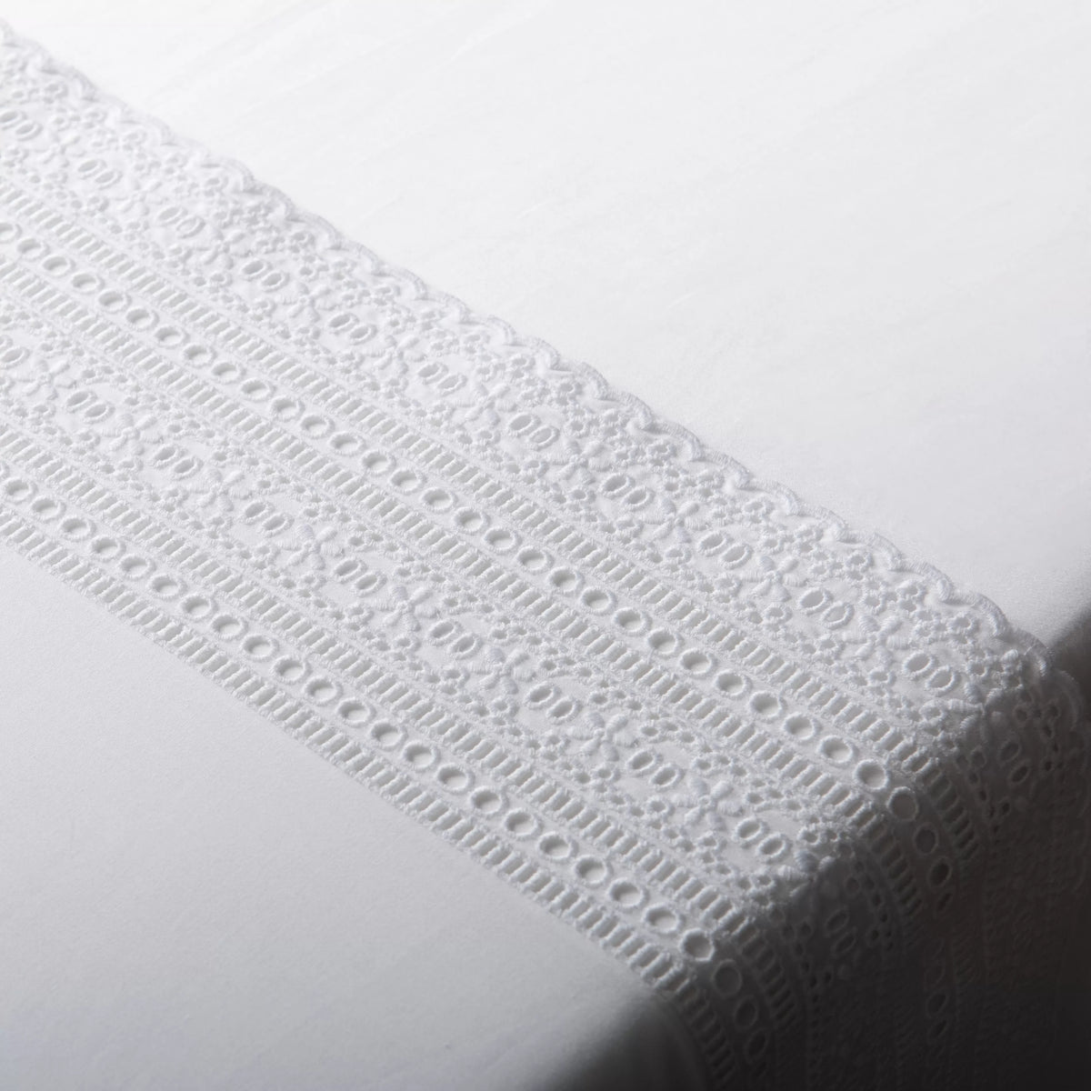 Lençóis Bordados de 200 Fios Branco