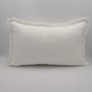 Almofada Franjas Branco