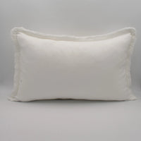 Almofada Franjas Branco