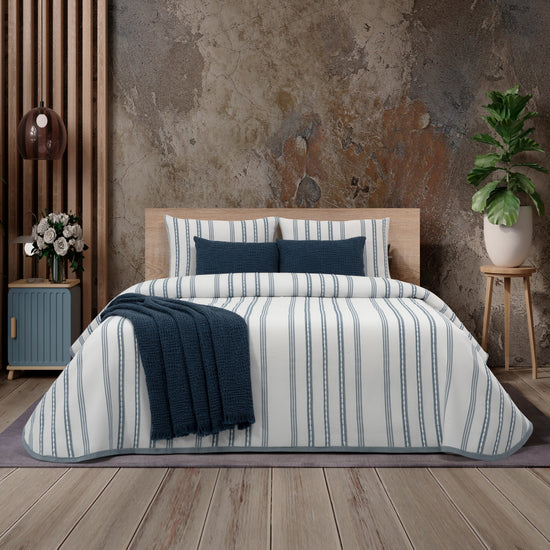 Colcha María Azul