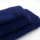 (3 Peças) Toalhas Liso Azul Marinho