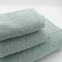 (3 Peças) Toalhas Liso Verde Seco