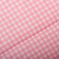 Edredão Berço Vichy Cor-de-Rosa