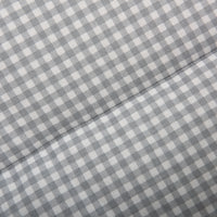 Edredón Cuna Vichy Gris