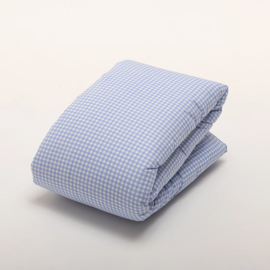 Edredón Cuna Vichy Azul