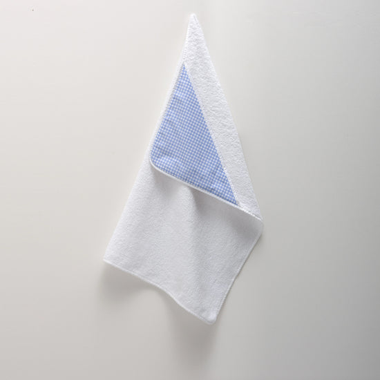 Toalha c/ Capuz Vichy Azul