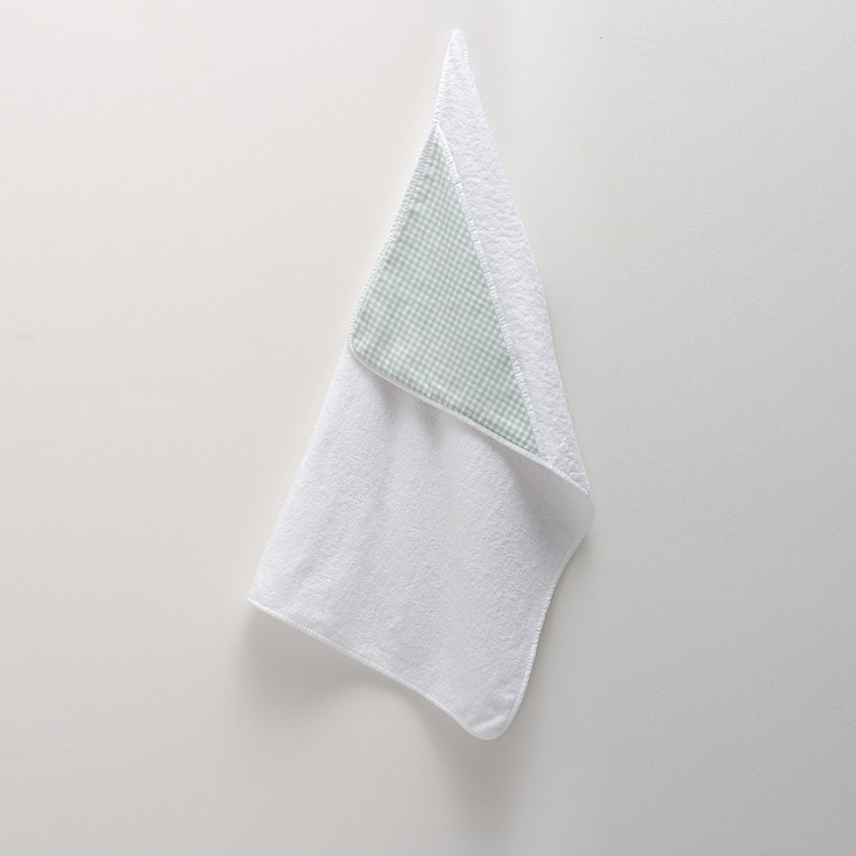 Toalha c/ Capuz Vichy Verde