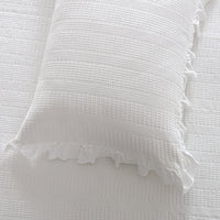Colcha Leonor Riscas Branco