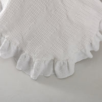Colcha Leonor Riscas Branco