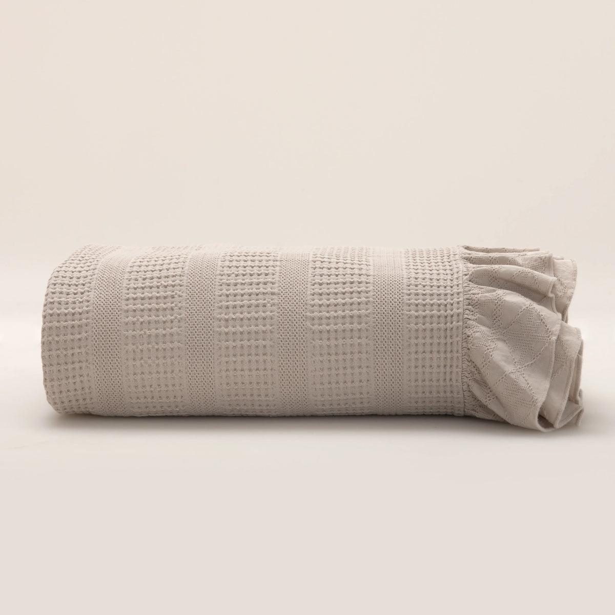 Colcha Leonor Riscas Camel