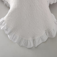 Colcha Marina con Volante Blanco