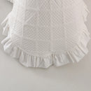 Colcha Adriana Losangos Branco