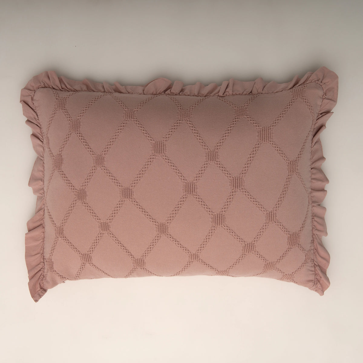 Almofada de Colcha Alice Cor-de-Rosa