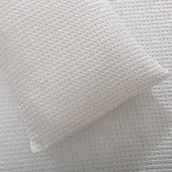 Edredón Favão Nido de Abeja Blanco