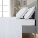 Lençóis Branco com Renda em Tons de Branco