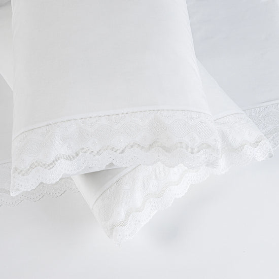Sábanas Bordado Inglés CL307 Blanco