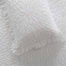 Almofada de Colcha Flor Branco