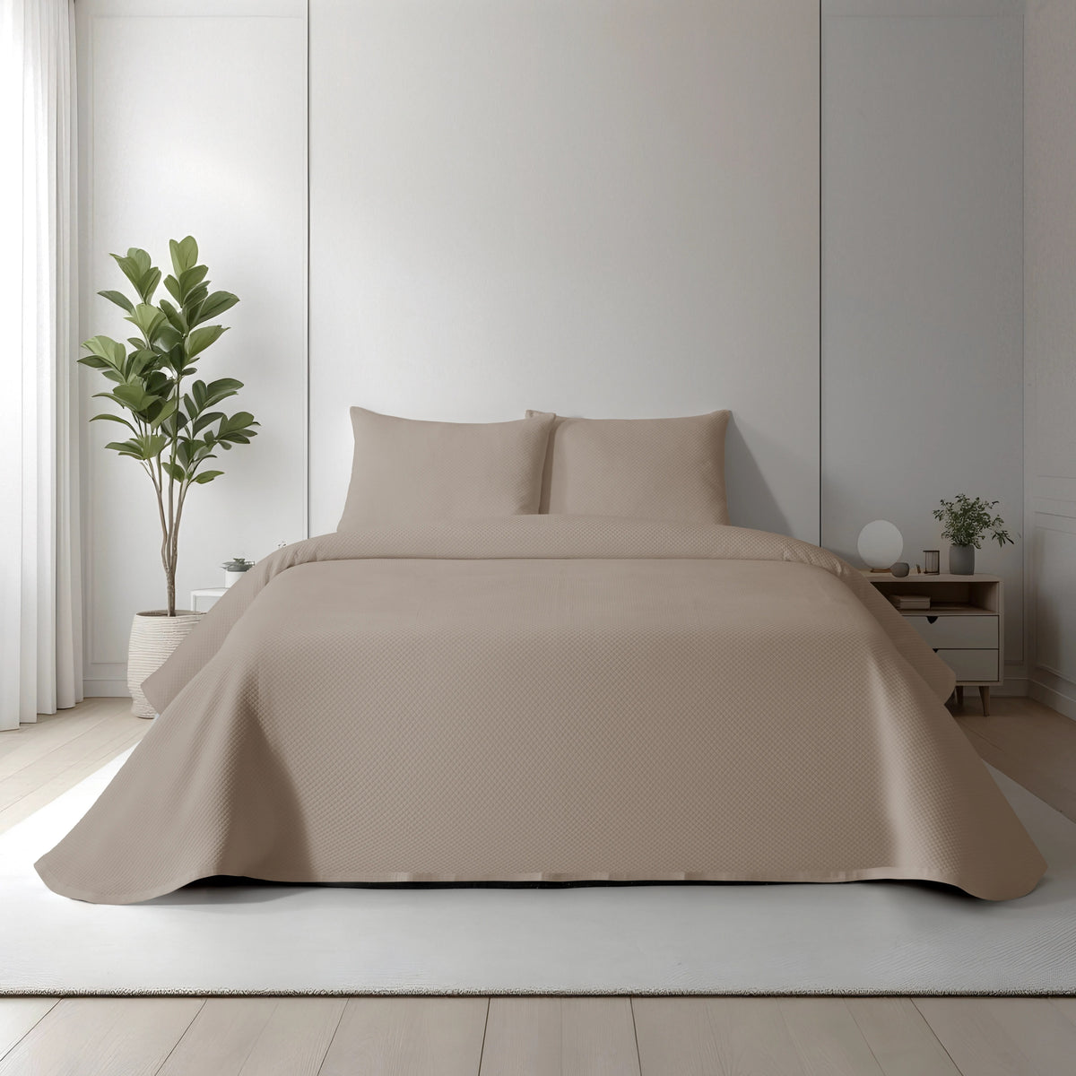 Colcha Diamante Camel