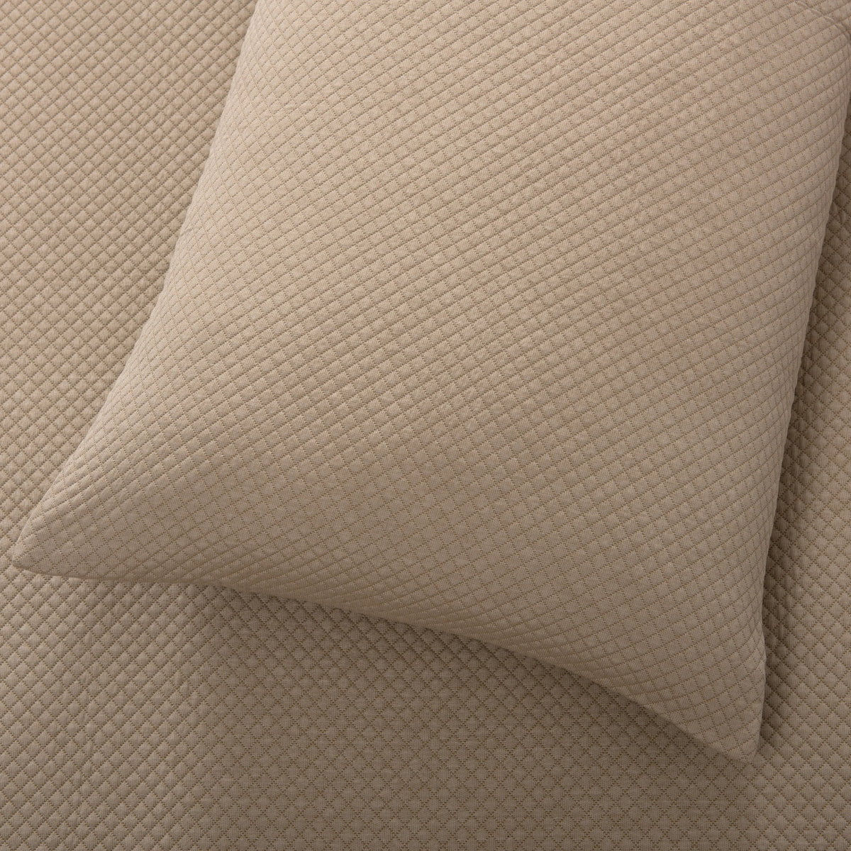 Almofada de Colcha Diamante Camel