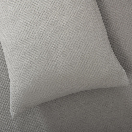 Almofada de Colcha Diamante Cinzento