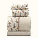 Sábanas de Coralina Geométrico Beige