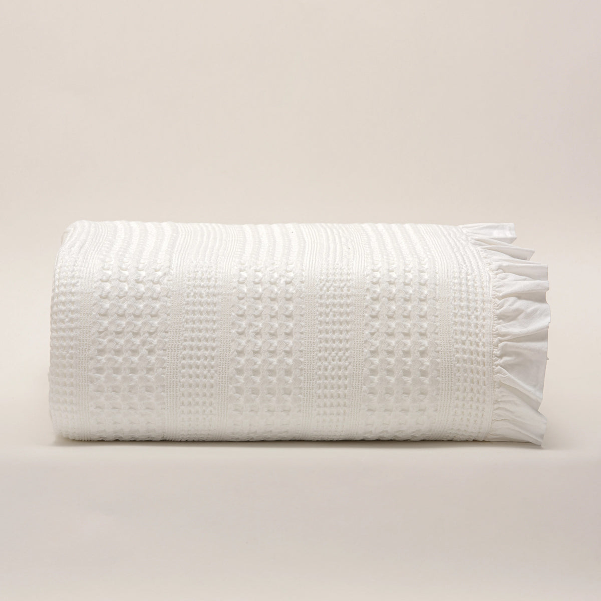 Colcha de Algodão Branco